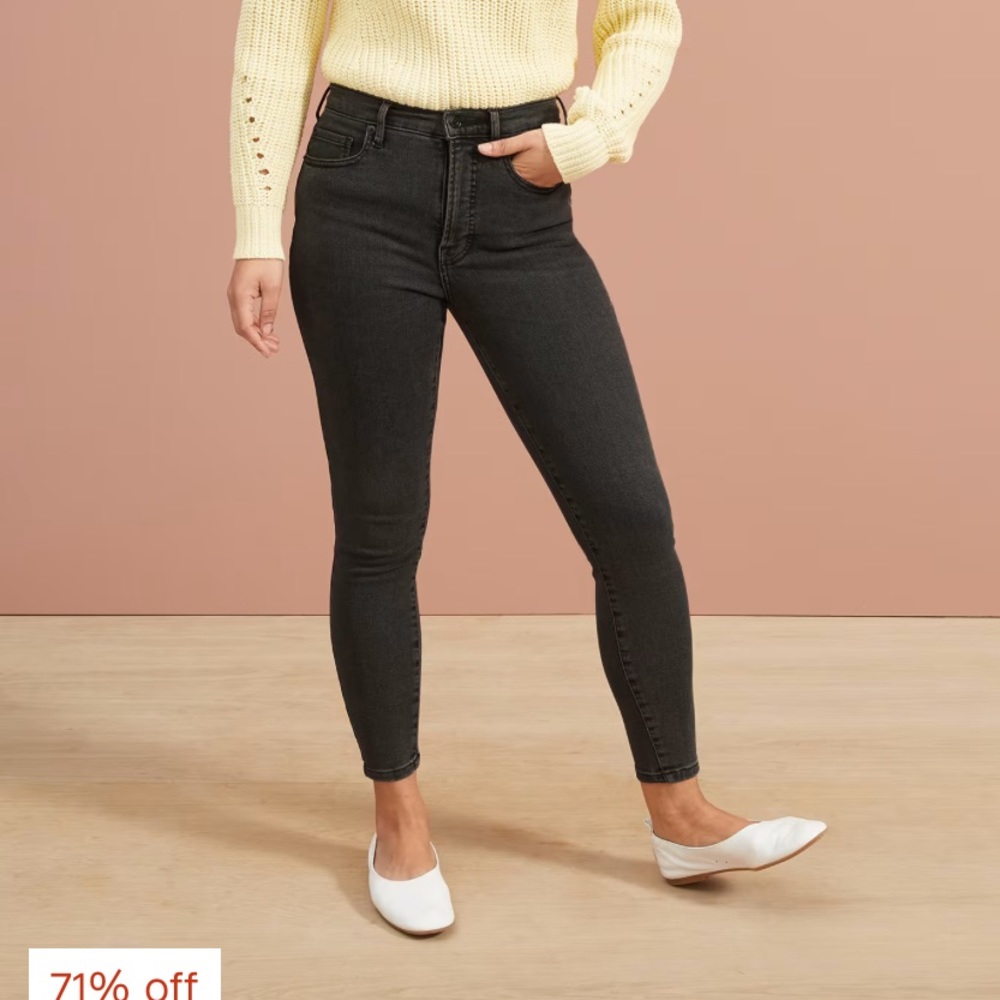 Everlane Authentic Stretch High-Rise Skinny Jean